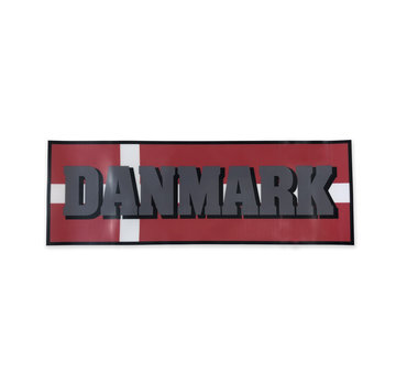 Sticker Danmark flag