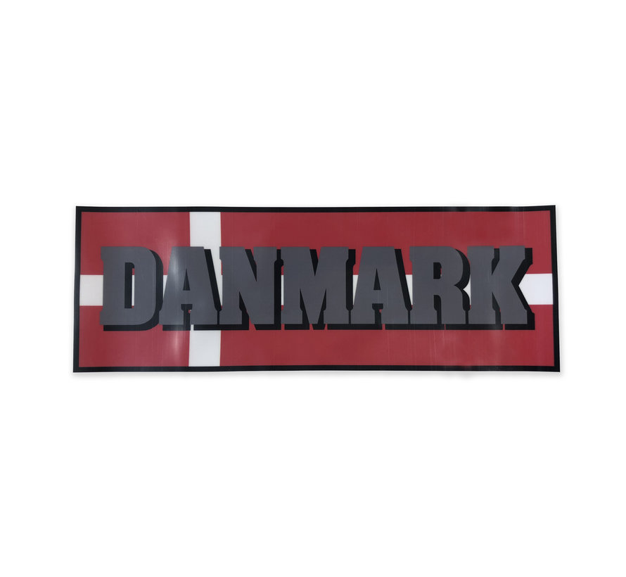 Sticker Danmark flag