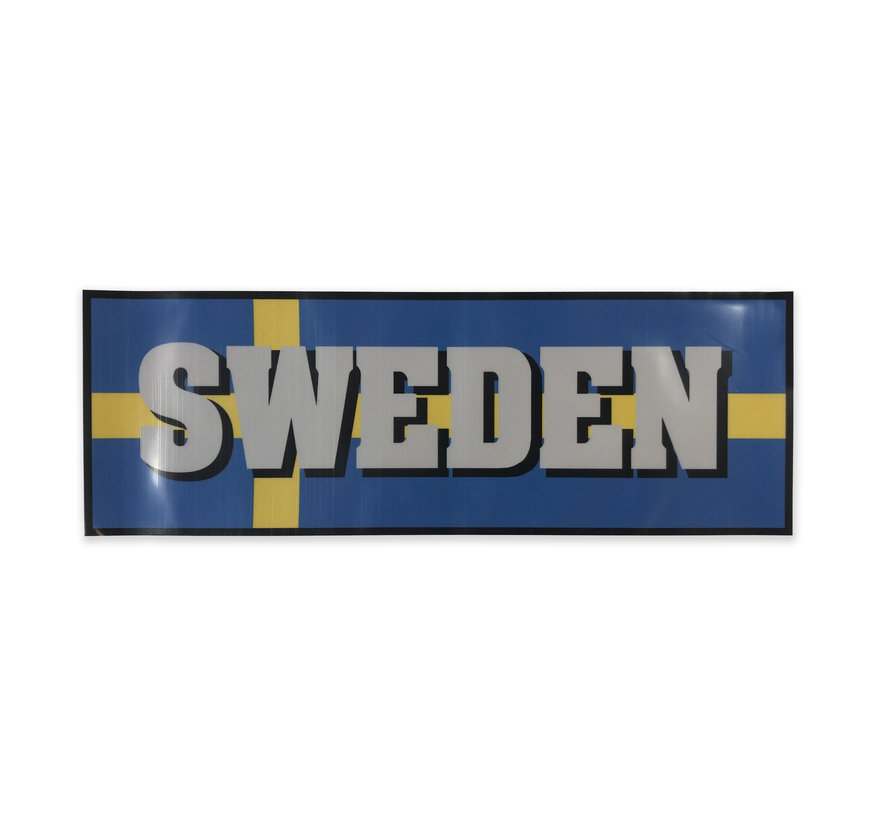 Sticker Sweden vlag