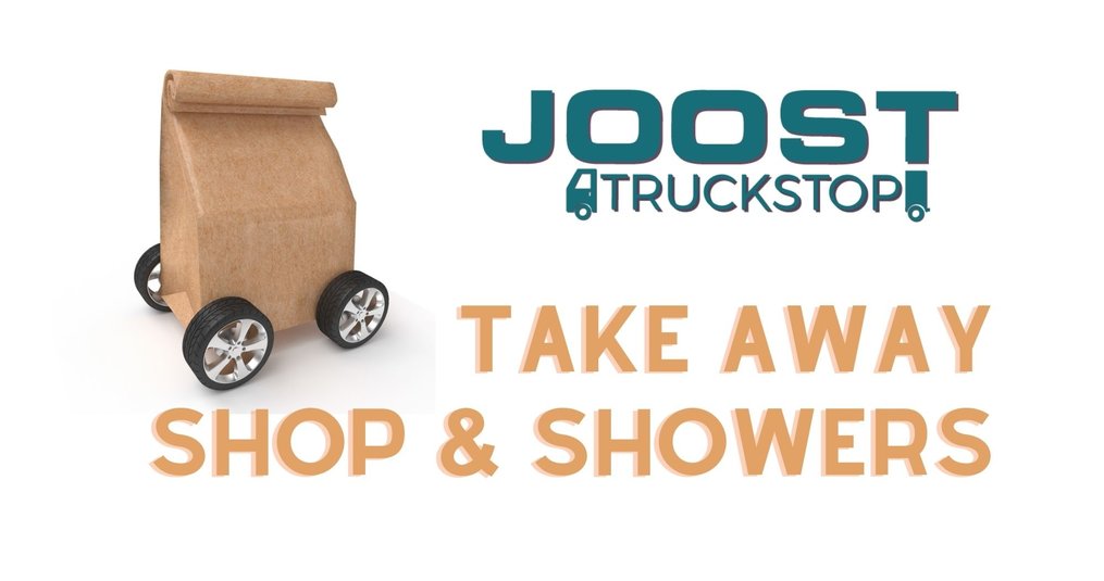 Vanaf 19 oktober schakelen we het restaurant van Joost Truckstop weer om naar TAKE AWAY!