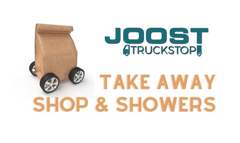 Vanaf 19 oktober schakelen we het restaurant van Joost Truckstop weer om naar TAKE AWAY!