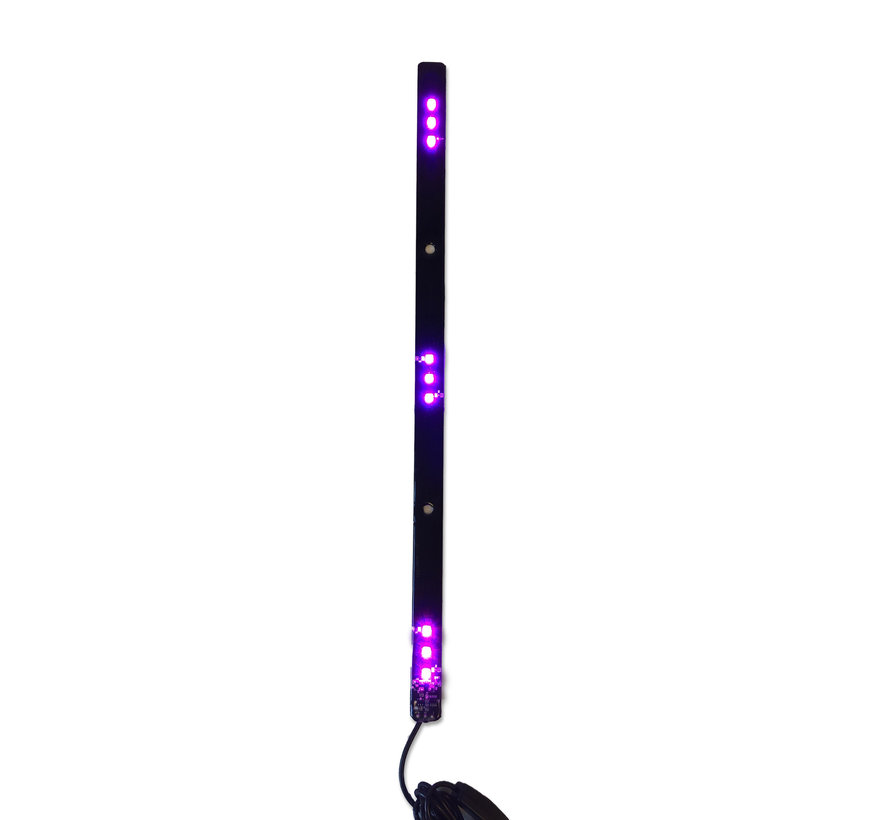 Light bar suction cup 12/24V with 7 colors - 50 cm - 9 LED