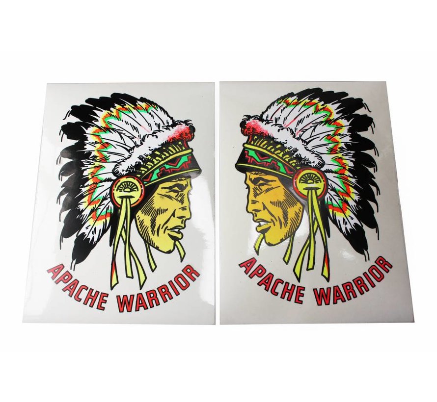 Sticker Apache warrior