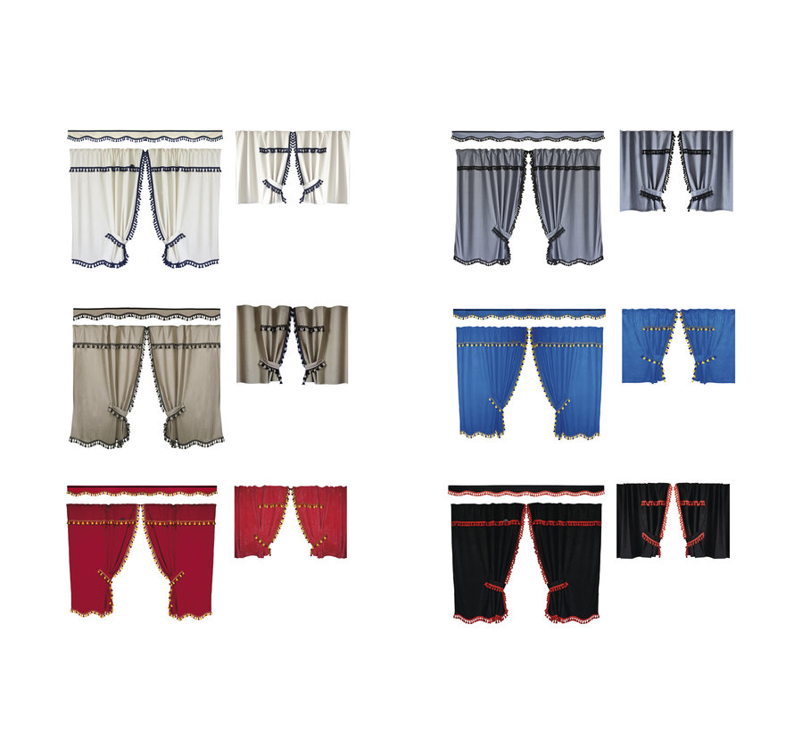 Curtain set NEW DREAM - High cabin - Different colors
