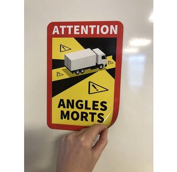 Magneetsticker Angles Morts