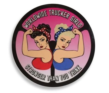 Sticker - Worldwide Trucker Girls