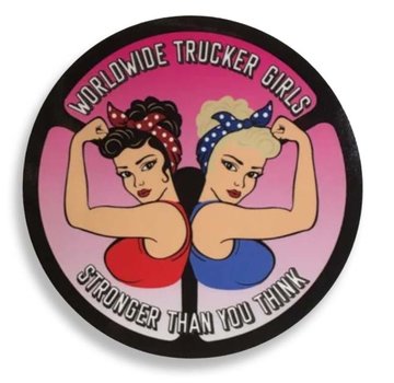 Sticker - Worldwide Trucker Girls