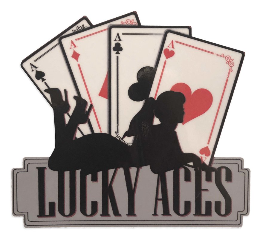 Sticker Lucky Aces