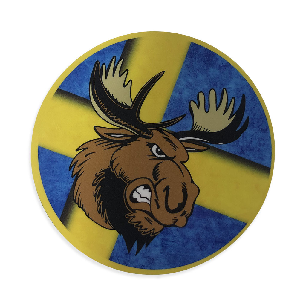 Vermelden academisch Prominent Sticker Angry Moose - Joostshop