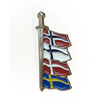 Pin viking zwaard Scandinavië
