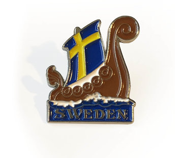 Pin Viking boat Sweden