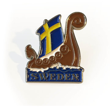 Pin Viking boat Sweden