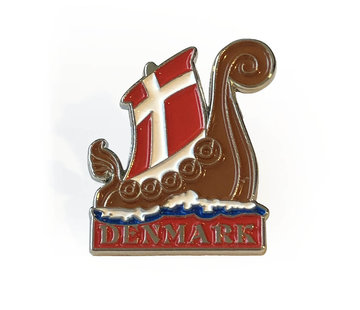 Pin Viking boat Denmark