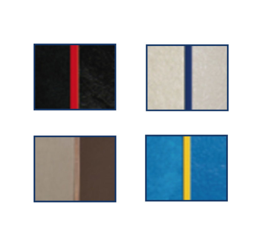 Set of seat covers for DAF - 2 pieces - Different colors