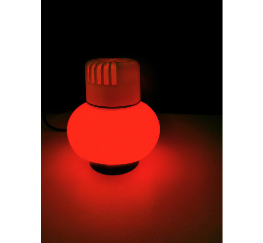 LED lighting with USB for air freshener 12/24V - Red