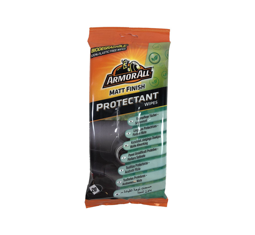 Armor All Plastic Cleaning Wipes - Matte