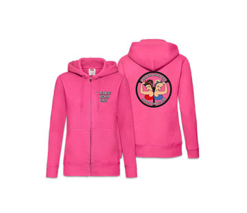 Vest Worldwide Trucker Girls - Roze