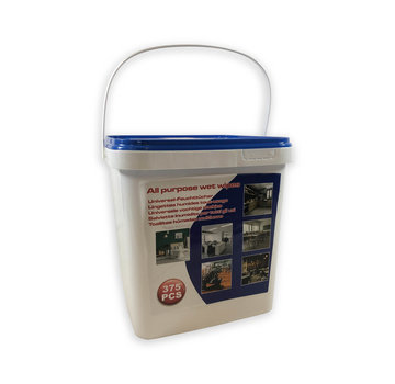 Universal cleaning wipes (bucket 375 pieces)