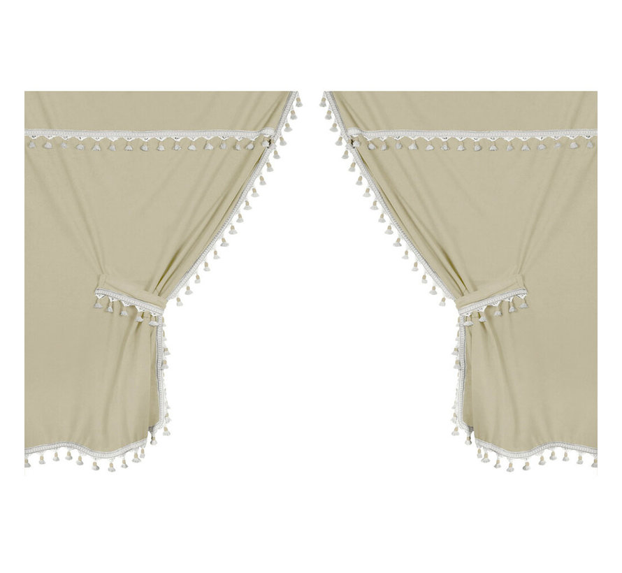 Curtain set - Universal - Beige