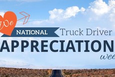 10% korting tijdens de National Truck Driver Appreciation Week