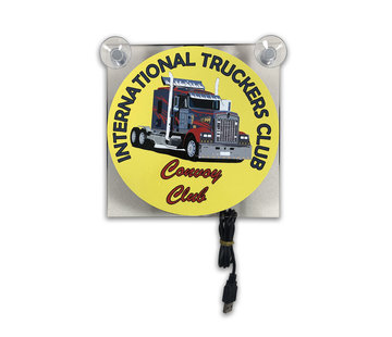 Lichtbakje USB International Truckers Club 12/24V