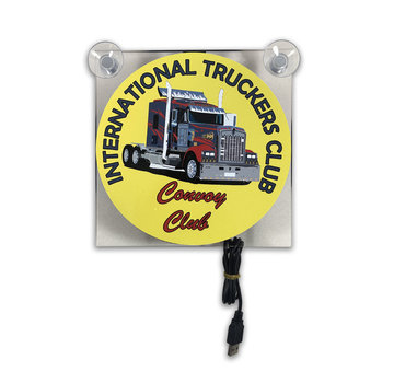 Lichtbakje USB International Truckers Club 12/24V