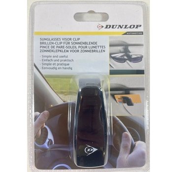 Sun visor clip for sunglasses