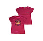 T-shirt Worldwide Trucker Girls - Roze