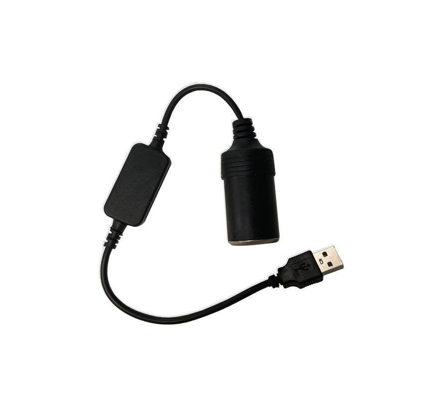 Converter USB to car plug 12V