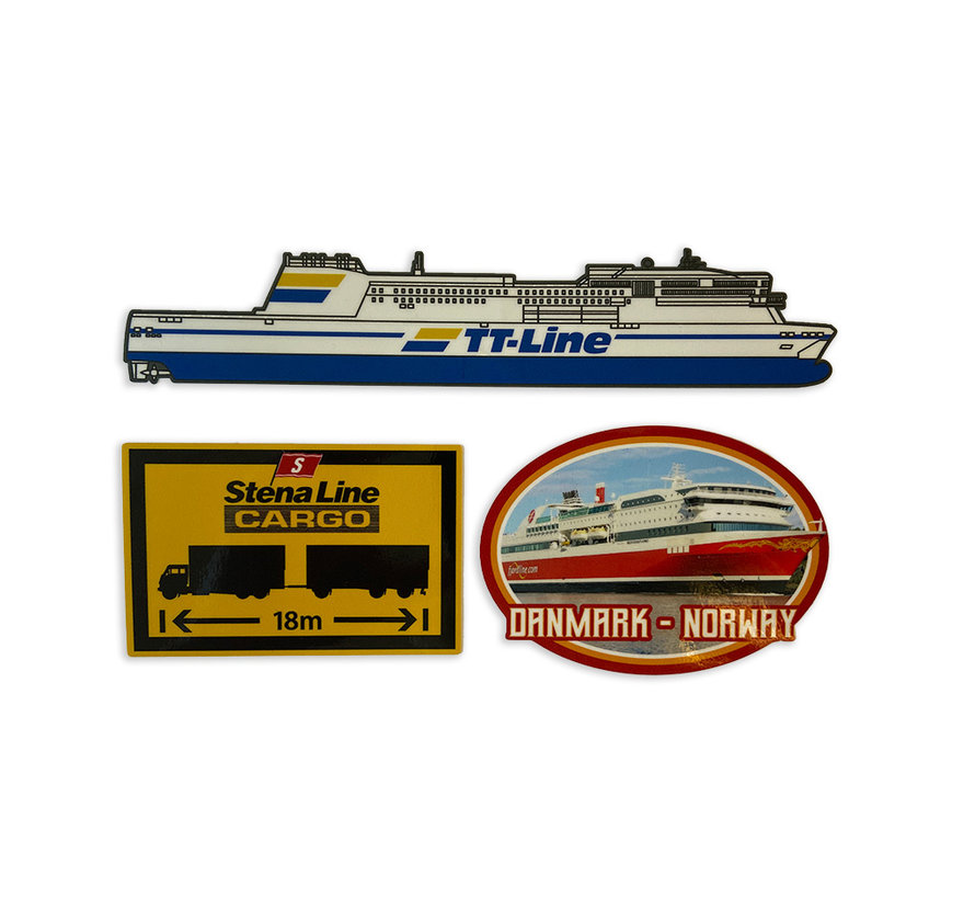 Sticker Ferry set