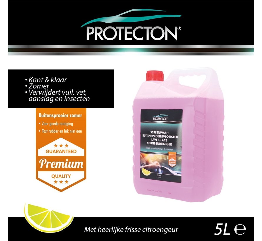 Protecton - Ruitensproeiervloeistof - 5Liter