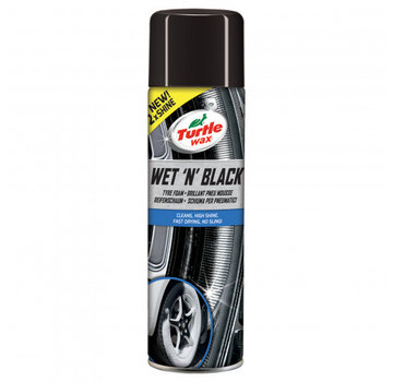 Turtle Wax Wet N Black banden foam – bandenglans – 500 ml