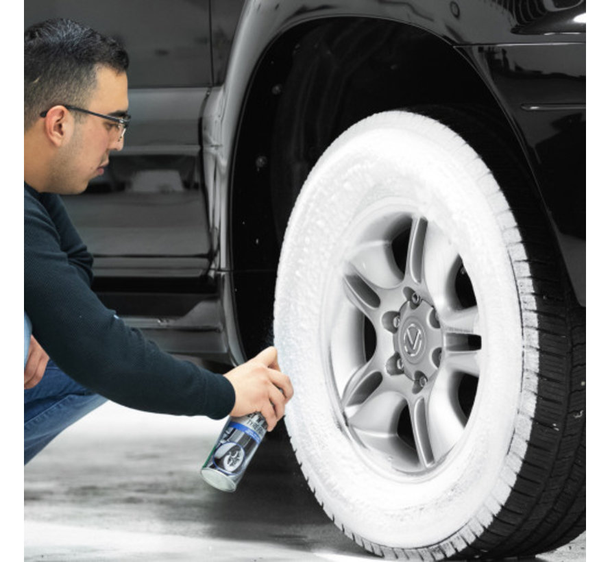 Turtle Wax Wet N Black tyre foam – tyre shine – 500 ml