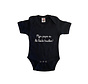 Baby Bodysuit - Mijn papa is de beste trucker! - Black