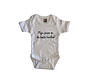 Baby Bodysuit - Mijn papa is de beste trucker! - White