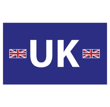 Sticker UK - 13,5x8cm