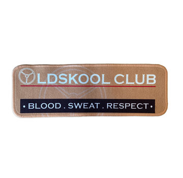 Dashboard mat - Oldskool Club - Gold