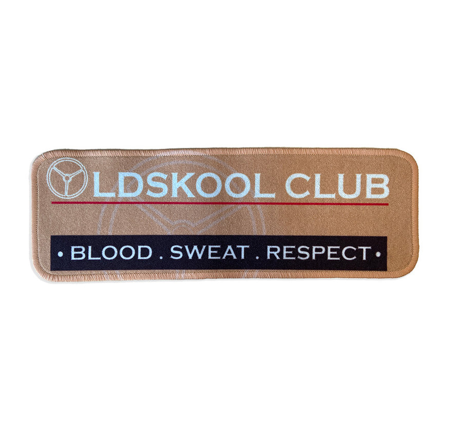 Dashboardmat - Oldskool Club - Goud