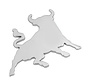 3D chrome emblem - Bull