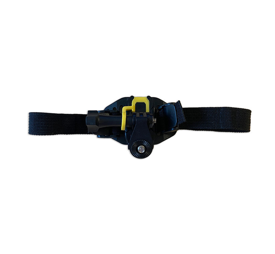 Universal helmet attachment with straps