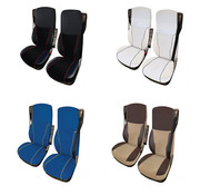 Set of seat covers for DAF - 2 pieces - Different colors