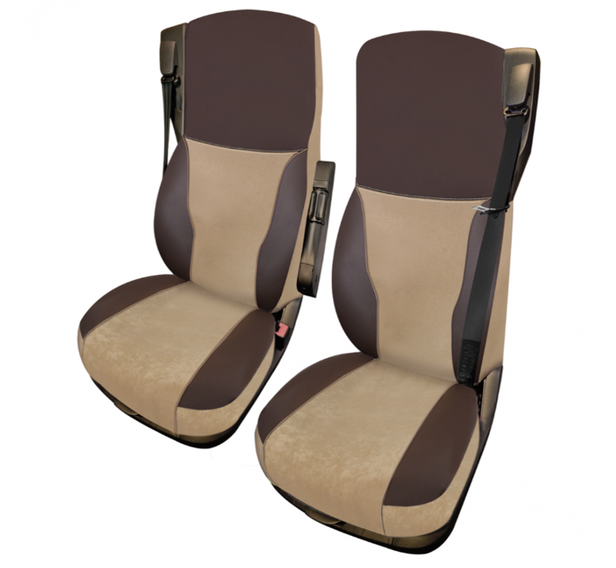 Set of seat covers for DAF - 2 pieces - Different colors