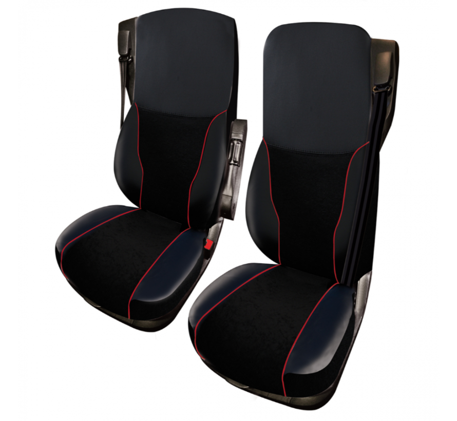 Set of seat covers for DAF - 2 pieces - Different colors