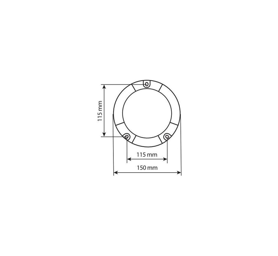 LED beacon RL-12 - 9/32V - Orange