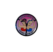 3D sticker - Worldwide trucker girls