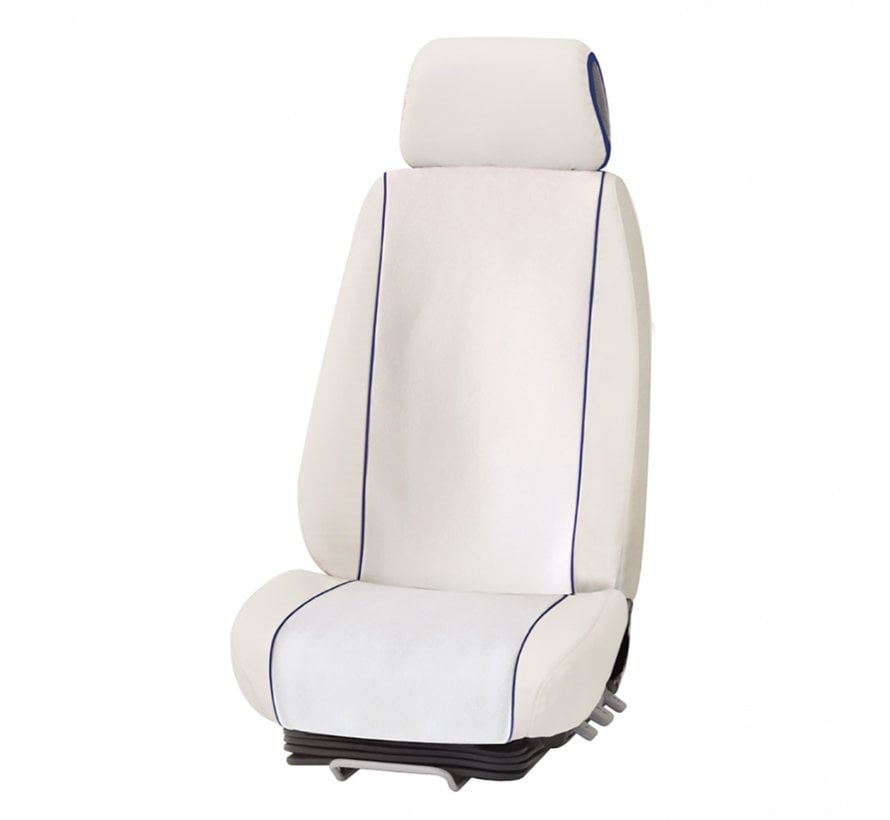 Seat cover for Scania with headrest - Beige