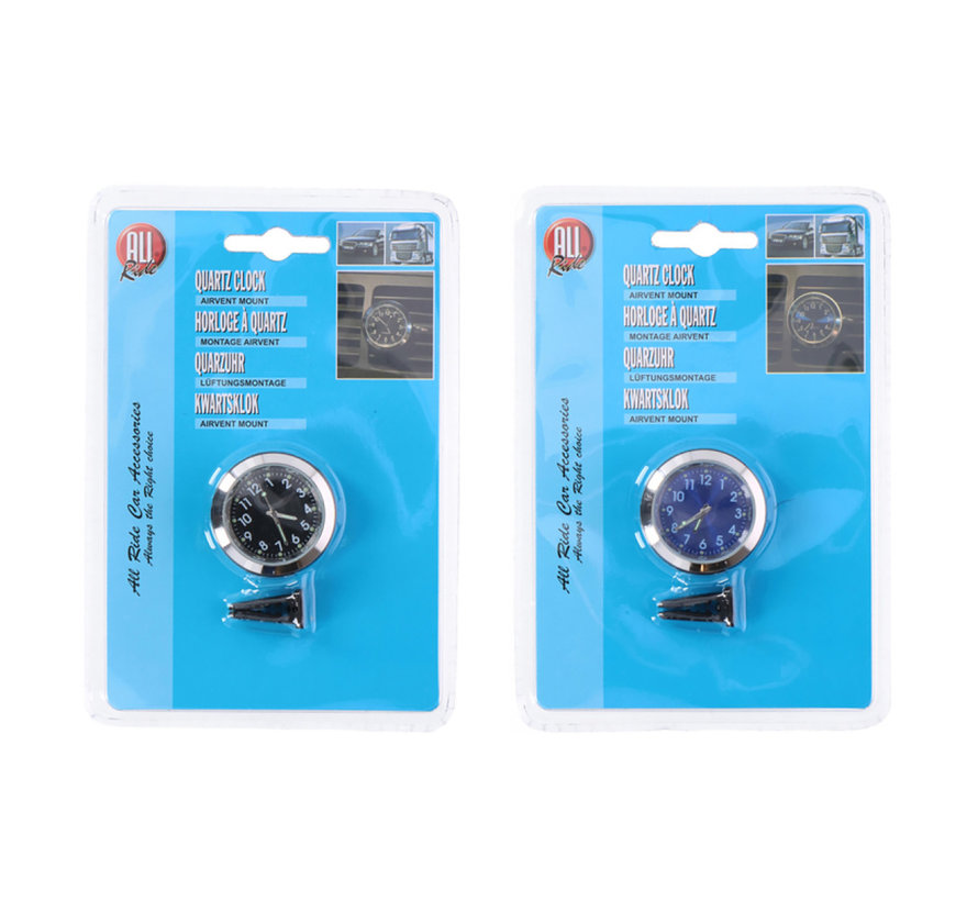 Autoklokje analoog - Verschillende kleuren