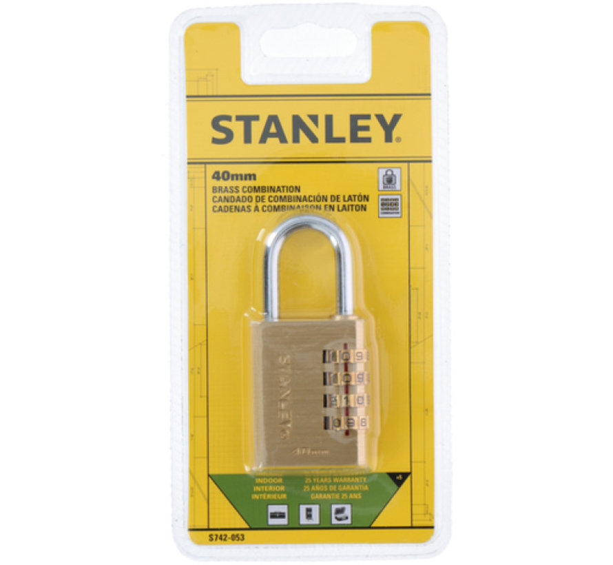 Combination lock 40 mm