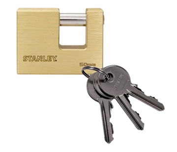 Stanley Bayonette padlock 50mm