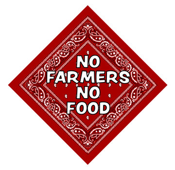 Sticker No Farmers No Food